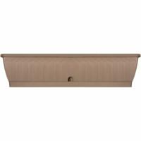 Zelfwaterende plantenpot Garden ID Taupe 80 cm