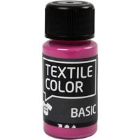 Creativ Company Textile color semi-dekkende textielverf - roze, 50ml