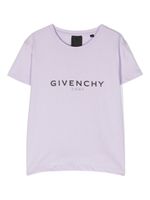 Givenchy Kids t-shirt à logo imprimé - Violet - thumbnail