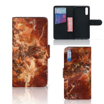 Huawei P20 | Bookcase | Marmer Bruin