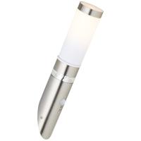 Brilliant RVS buitenlampBole met sensor - G46798/82