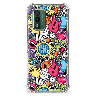Nokia XR21 Anti Shock Bumper Case Punk Rock Nokia XR21 Anti Shock Bumper Case Punk Rock