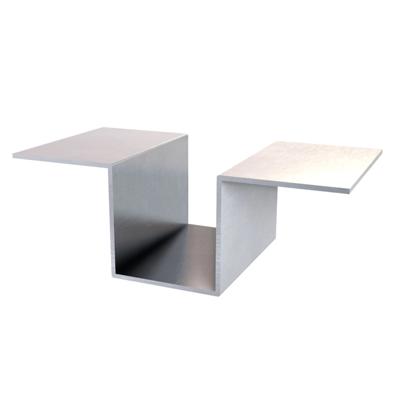 RVS zetwerk brut 2 mm - per m²