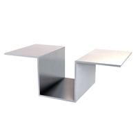 RVS zetwerk brut 2 mm - per m²