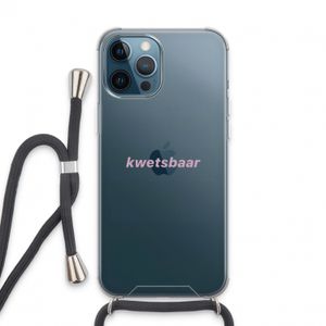 kwetsbaar: iPhone 13 Pro Max Transparant Hoesje met koord