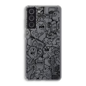 Vexx Black City : Samsung Galaxy S21 FE Transparant Hoesje