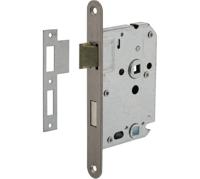 Intersteel Woningbouw toilet-/badkamerslot geborsteld rvs 63/8 mm