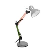 Fisura Tafellamp Ralph 14 X 57 Cm E27 Aluminium Roze/groen - thumbnail