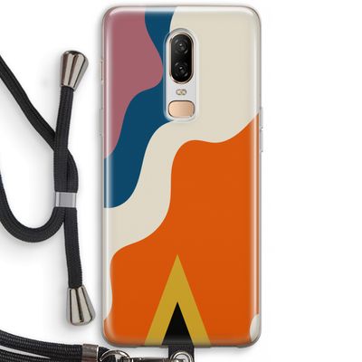 Noor A: OnePlus 6 Transparant Hoesje met koord