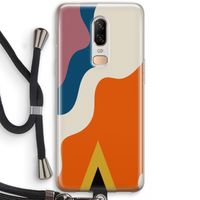 Noor A: OnePlus 6 Transparant Hoesje met koord