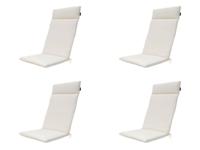 Kussen hoog universeel ca. 120x50 cm Napels sand water repellent coating (4 stuks) Madison - Madison