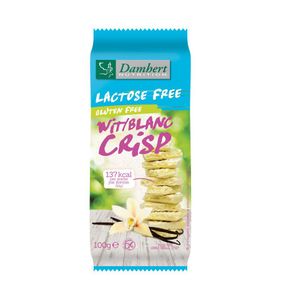 Witte chocoladetablet crisp gluten- en lactosevrij