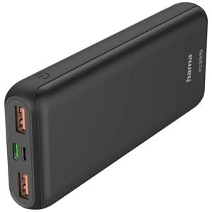 Hama PD20-HD Powerbank 20000 mAh LiPo USB-A, USB-C Antraciet