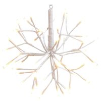 Kerstverlichting lichtbol - 40 cm - verlichte figuren - vuurwerk - thumbnail
