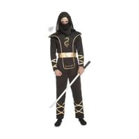 Kostuums voor Volwassenen My Other Me Zwart Ninja - Maat: S - Maat: S