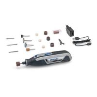Dremel 7760-15 mini multiutensile cordless - Batteria agli ioni di litio (3,2 V) (fornita con 15 accessori)