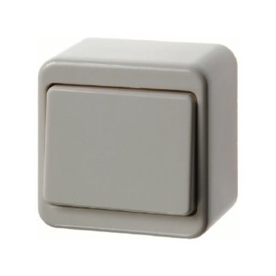 Berker kruisschakelaar opbouw creme