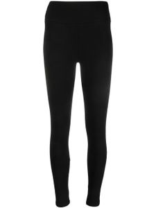 Ea7 Emporio Armani legging à logo imprimé - Noir