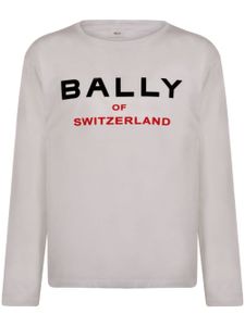 Bally t-shirt en coton biologique à logo imprimé - Blanc