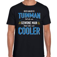 Deze kanjer is Tuinman cadeau t-shirt zwart voor heren - thumbnail