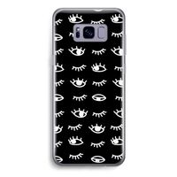Eye pattern #3: Samsung Galaxy S8 Plus Transparant Hoesje