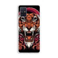Tiger and Rattlesnakes: Galaxy A71 Transparant Hoesje