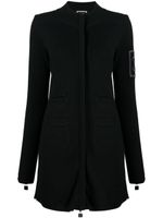 CHANEL Pre-Owned manteau en laine à simple boutonnage (années 1990) - Noir