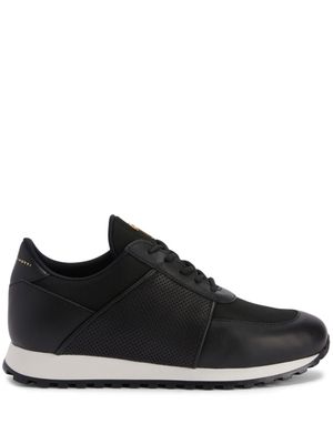 Giuseppe Zanotti baskets Jimi Running en cuir - Noir