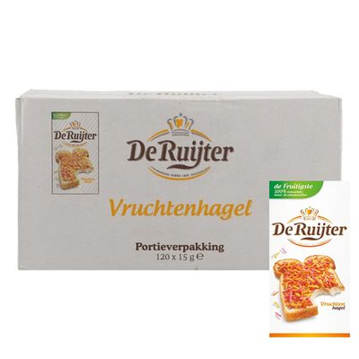 De Ruijter - Vruchtenhagel - 120x 15g