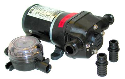 Flojet Water- En Dieseloliepomp 12v/24v 13 L/m 12v