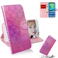 Voor Huawei mate 20 Pro effen kleur kleurrijke magnetische Buckle horizontale Flip PU lederen draagtas met houder & kaartsleuven & portemonnee & Lanya