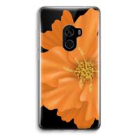 Orange Ellila flower: Xiaomi Mi Mix 2 Transparant Hoesje