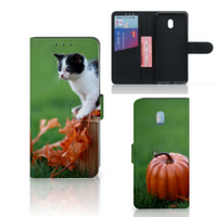 Xiaomi Redmi 8A Telefoonhoesje met Pasjes Kitten - thumbnail
