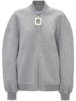 JW Anderson veste bomber en laine à fermeture zippée - Gris