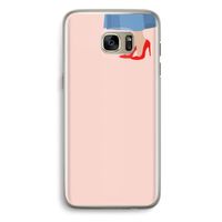 High heels: Samsung Galaxy S7 Edge Transparant Hoesje