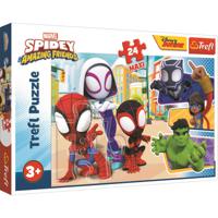 Trefl Maxi puzzel Vrienden van Spidey - 24 stukjes