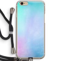 mist pastel: iPhone 6 / 6S Transparant Hoesje met koord