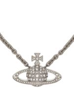 Vivienne Westwood collier Bas Relief à breloque Orb - Argent