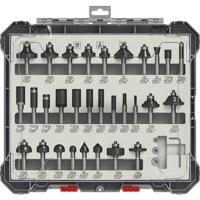 Bosch Accessoires 30-delige gemengde freesset - schachtdiameter 8 mm - 2607017475