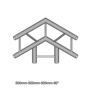 Duratruss DT 32 C31V-LD Verticale laddertruss hoek 90 + omlaag