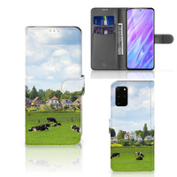 Samsung Galaxy S20 Plus Telefoonhoesje met Pasjes Koeien - thumbnail