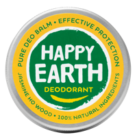 Happy Earth 100% Natural Deo Balm Jasmine Ho Wood