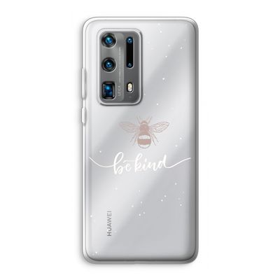 Be(e) kind: Huawei P40 Pro Plus Transparant Hoesje