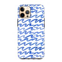 Blauwe golven: iPhone 12 Pro Max Tough Case