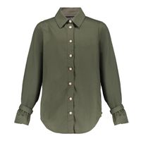 Frankie & Liberty Meisjes blouse - Kyra - Olijf groen - thumbnail