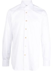 Kiton chemise à boutons en nacre - Blanc