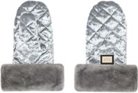 Bjällra of Sweden handschoenen dames fluweel - thumbnail