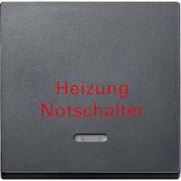 Merten 431814 Wisselschakelaar Afdekking System M Antraciet 1 stuk(s)