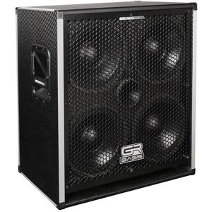 GRBass AT410/4 AeroTech 600W 4x10 basgitaarcabinet 4 Ohm zwart