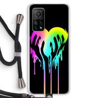 Hold My Heart: Xiaomi Mi 10T 5G Transparant Hoesje met koord